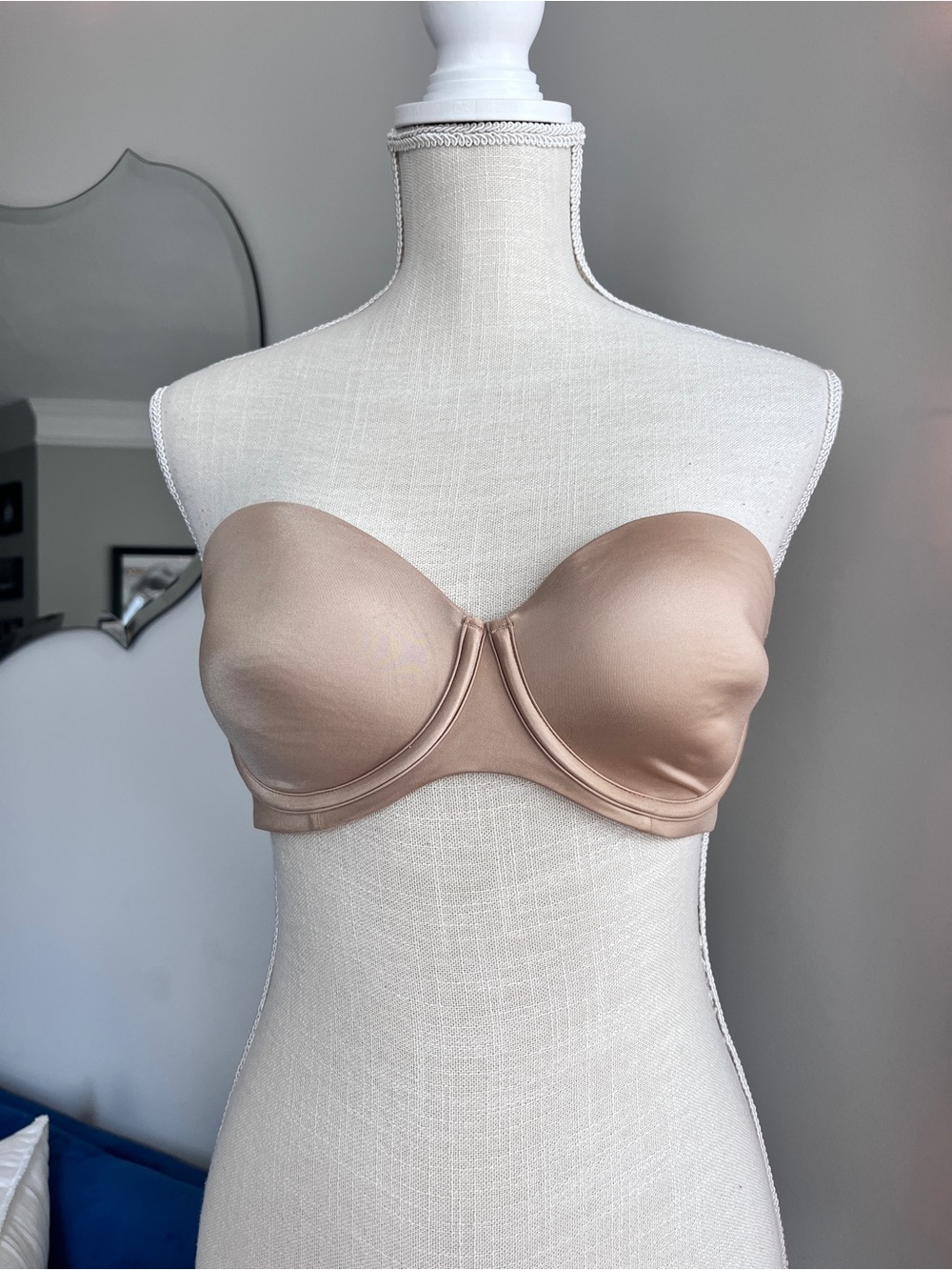 Soma Women's Strapless Bra Beige Nude 32DD